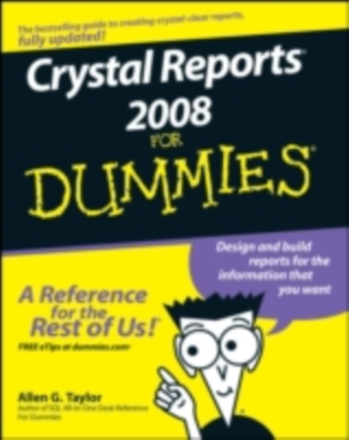 Crystal Reports 2008 For Dummies, PDF eBook