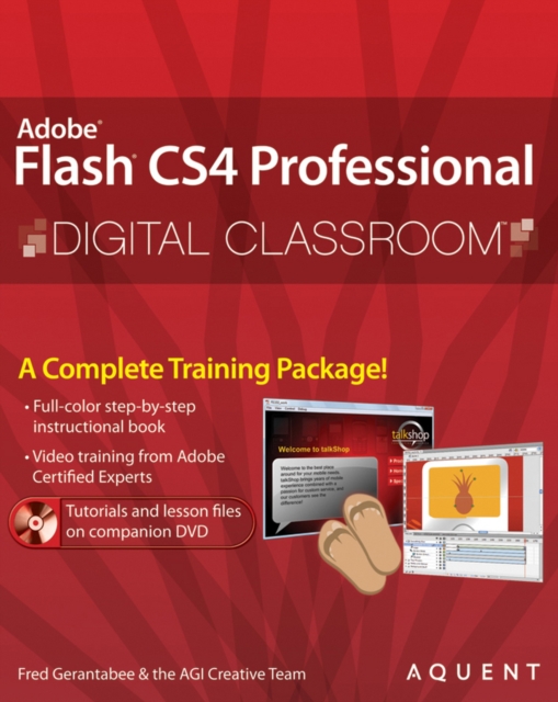 Flash CS4 Professional Digital Classroom, Paperback Book