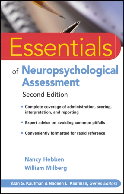 Essentials of Neuropsychological Assessment, Paperback / softback Book