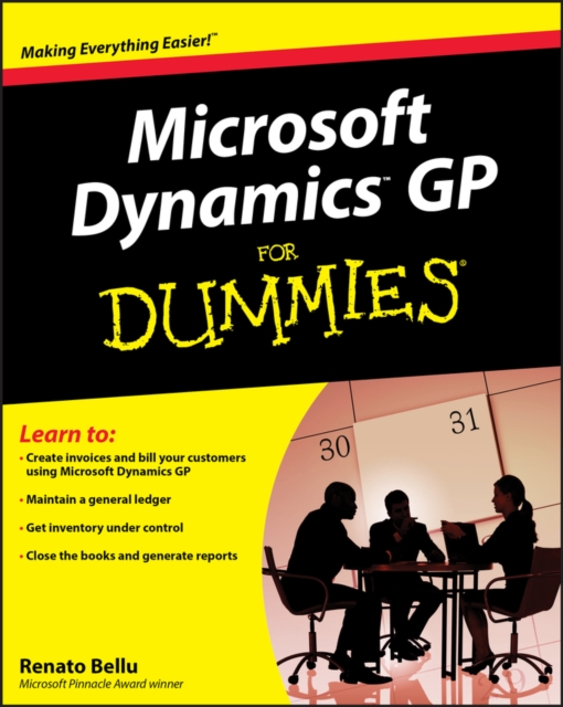 Microsoft Dynamics GP For Dummies, EPUB eBook