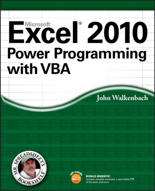 Excel 2010 Power Programming with VBA, Paperback / softback Book