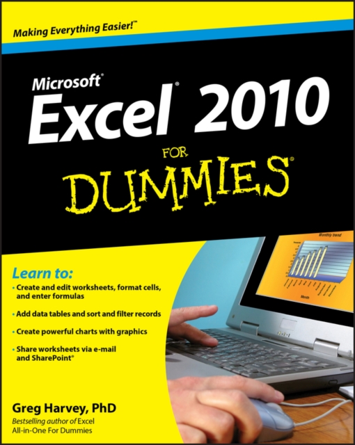 Excel 2010 For Dummies, Paperback / softback Book