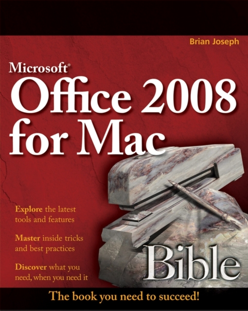 Microsoft Office 2008 for Mac Bible, PDF eBook