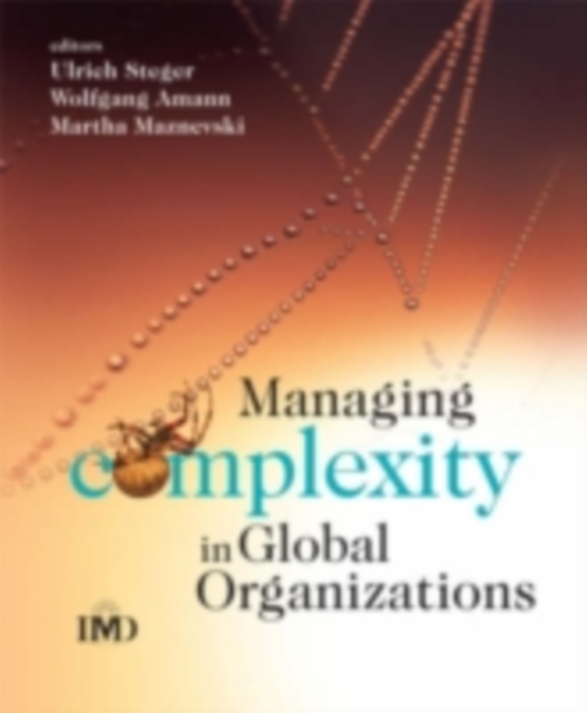 Managing Complexity in Global Organizations, PDF eBook