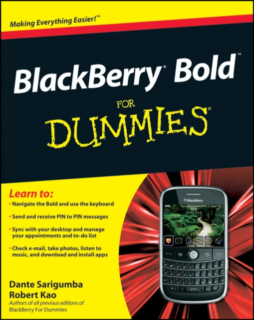 BlackBerry Bold For Dummies, Paperback Book