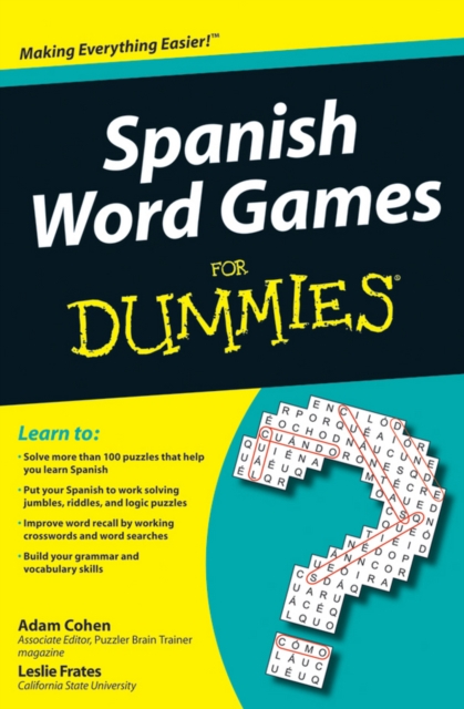 Spanish Word Games For Dummies, PDF eBook