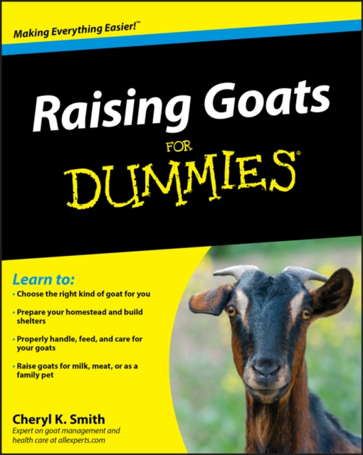 Raising Goats For Dummies, PDF eBook