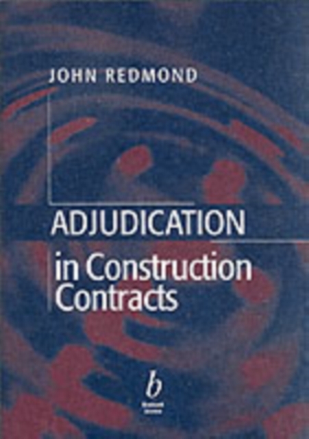 Adjudication in Construction Contracts, PDF eBook