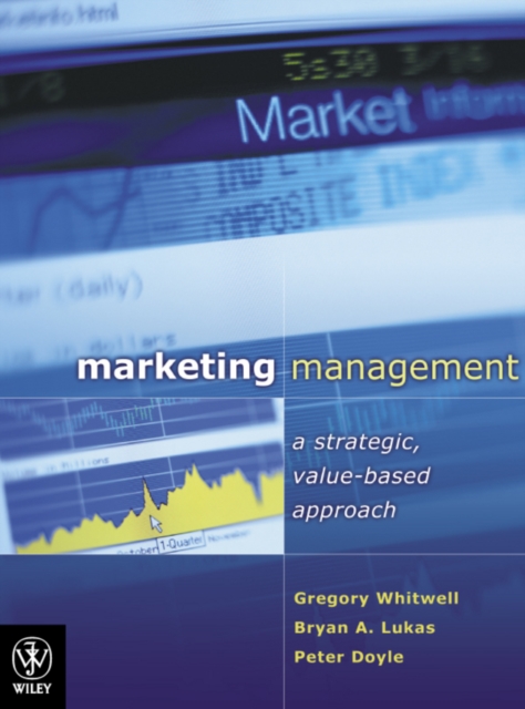Marketing Management : A Value-Based Approach, Paperback / softback Book
