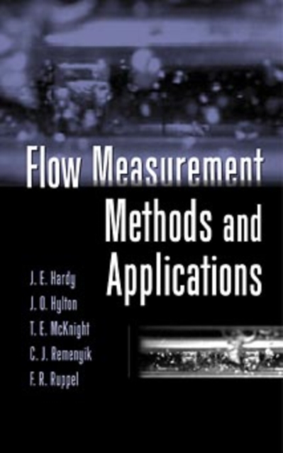 Flow Measurement Methods and Applications, Hardback Book
