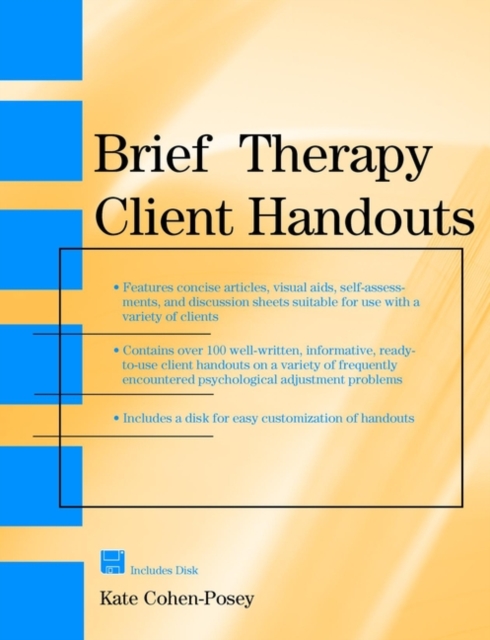 Brief Therapy Client Handouts, Mixed media product Book