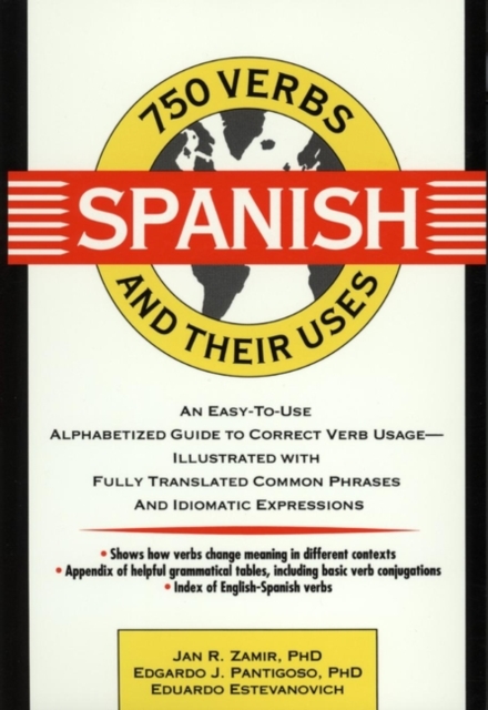 750 Spanish Verbs and Their Uses, Paperback / softback Book