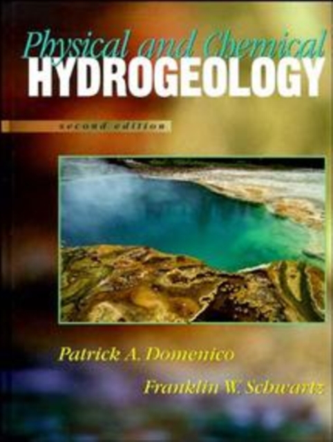 Physical and Chemical Hydrogeology, Paperback / softback Book