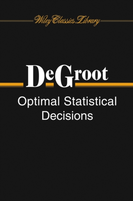 Optimal Statistical Decisions, Paperback / softback Book