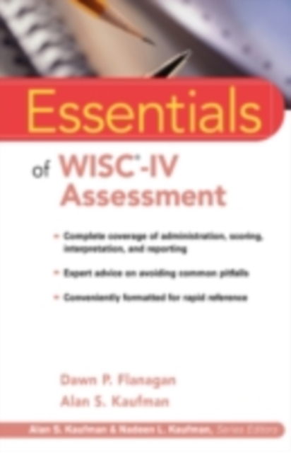 Essentials of WISC-IV Assessment, PDF eBook
