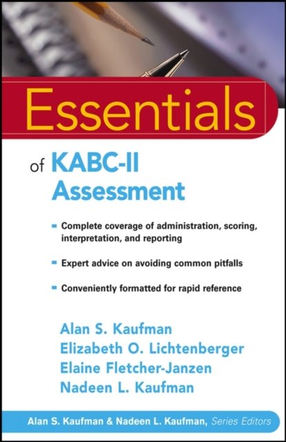 Essentials of KABC-II Assessment, PDF eBook