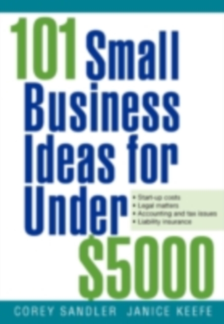 101 Small Business Ideas for Under $5000, PDF eBook