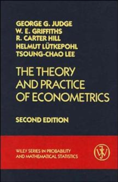 The Theory and Practice of Econometrics, Hardback Book