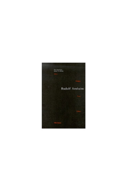 Rudolf Arnheim : Revealing Vision, Hardback Book