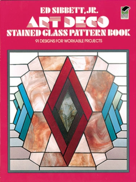 Art Deco Stained Glass Pattern Book, Other merchandise Book