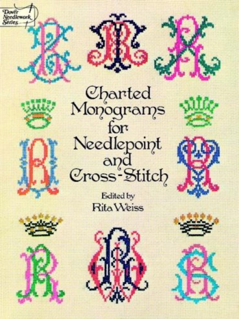 Charted Monograms for Needlepoint and Cross-Stitch, Paperback / softback Book