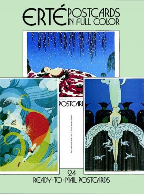 Erte Postcards in Full Color : 24 Ready-to-Mail Postcards, Poster Book