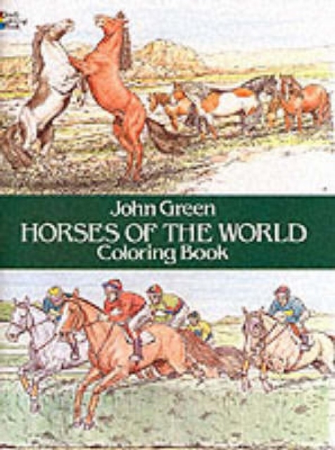 Horses of the World Colouring Book, Paperback / softback Book