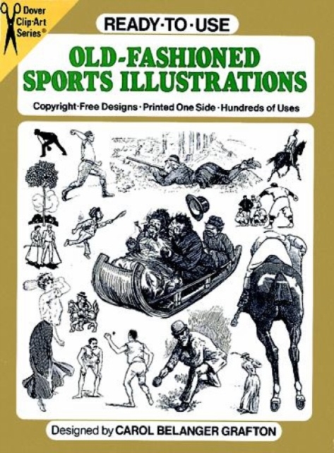 Ready-To-Use Old-Fashioned Sports Illustrations, Other merchandise Book