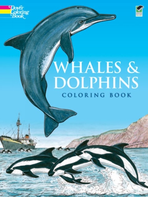 Whales and Dolphins: Colouring Book, Paperback / softback Book