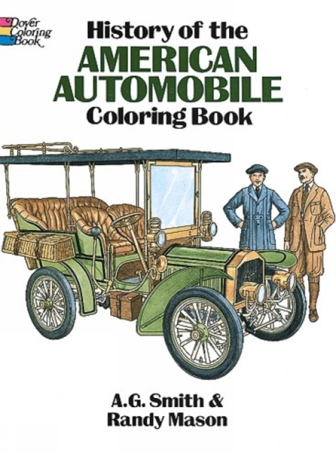 History of the American Automobile Coloring Book, Other merchandise Book