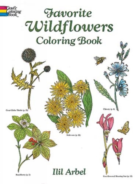 Favourite Wildflowers Colouring Book, Paperback / softback Book