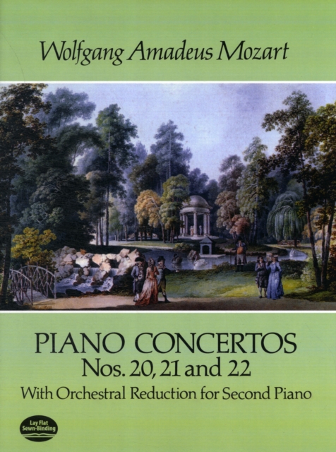 W.A. Mozart : Piano Concertos Nos.20, 21 and 22 with Orchestral Reduction for Second Piano, Paperback Book