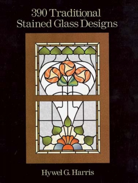 390 Traditional Stained Glass Designs, Other merchandise Book