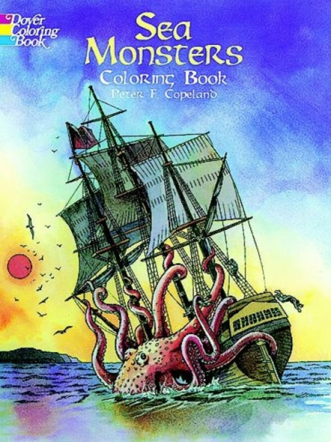 Sea Monsters Colouring Book, Paperback / softback Book