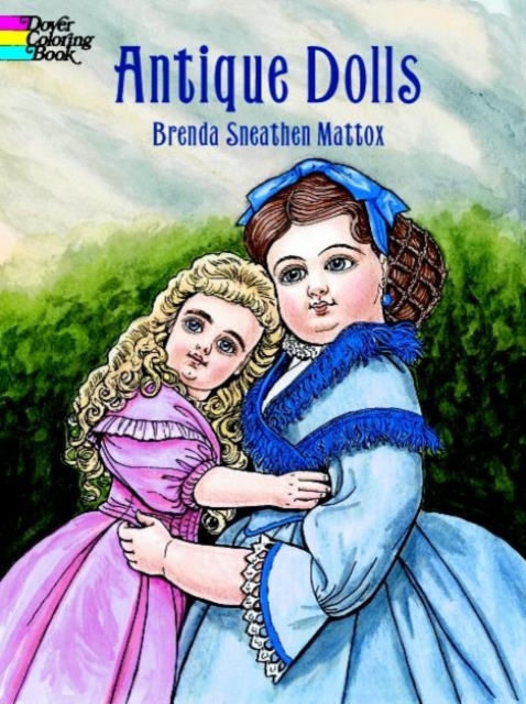 Antique Dolls Colouring Book, Other merchandise Book