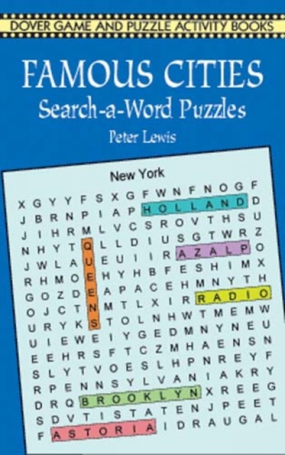 Famous Cities Search-a-Word Puzzles, Other merchandise Book