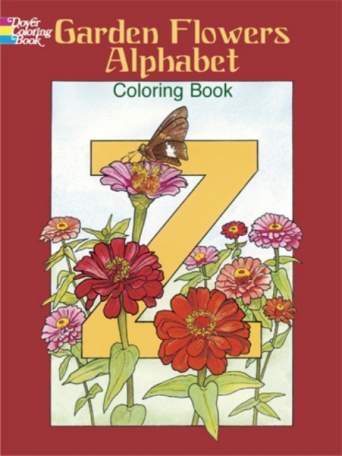 Garden Flowers Alphabet Colouring Book, Paperback / softback Book