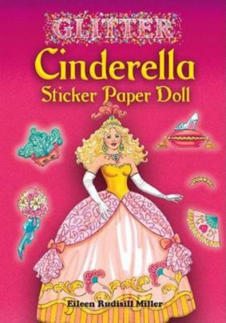 Glitter Cinderella Sticker Paper Doll, Paperback / softback Book