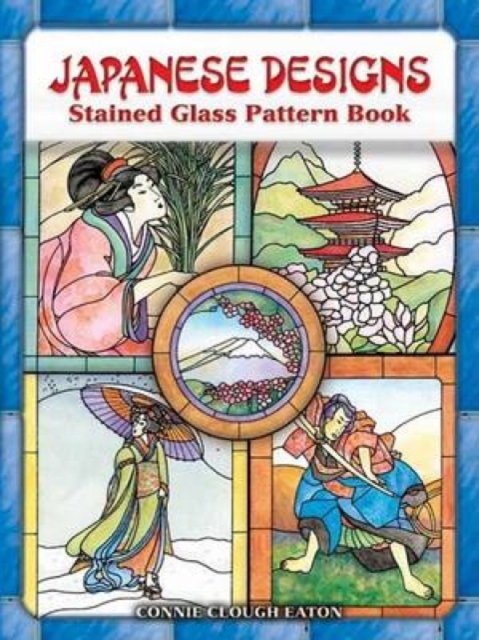 Japanese Designs Stained Glass Pattern Book, Paperback / softback Book