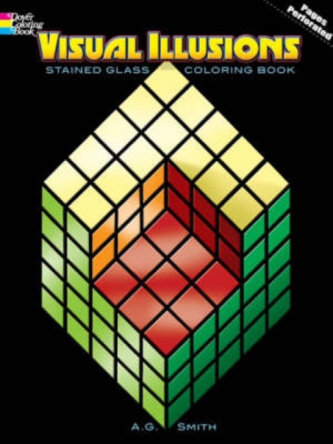 Visual Illusions Stained Glass Coloring Book, Other merchandise Book