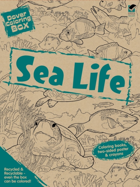 Dover Coloring Box -- Sea Life, Other merchandise Book