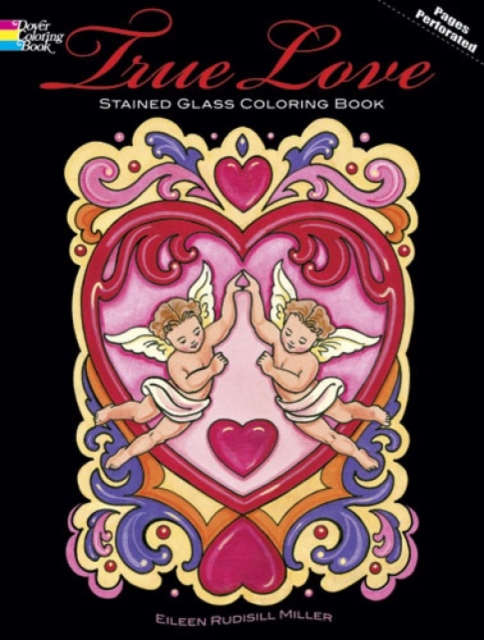 True Love: Stained Glass Coloring Book, Paperback / softback Book