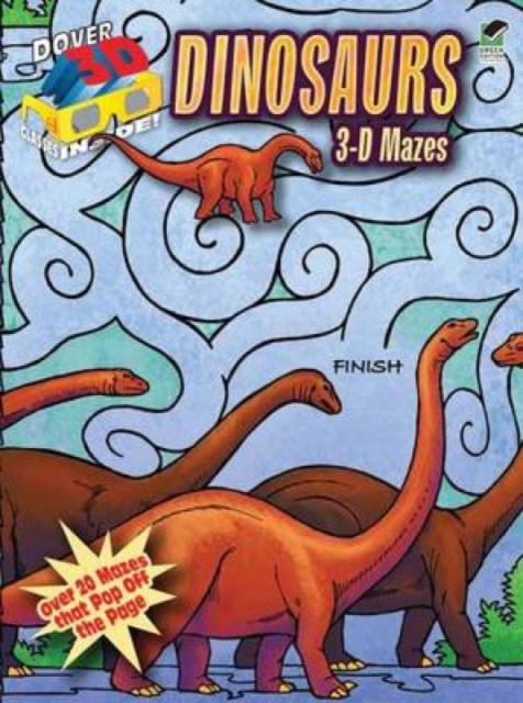 Dinosaurs : 3-D Mazes, Paperback / softback Book