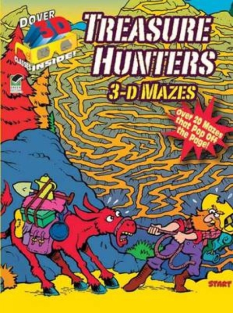 Treasure Hunters : 3-D Mazes, Paperback / softback Book