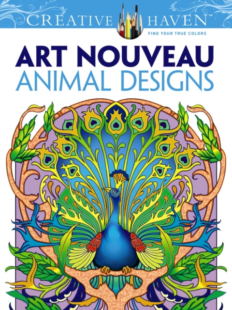 Creative Haven Art Nouveau Animal Designs Coloring Book, Paperback / softback Book