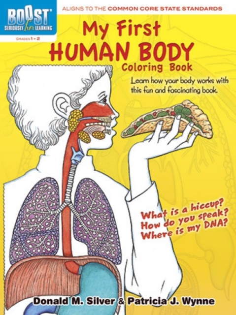 Boost My First Human Body Coloring Book, Paperback / softback Book
