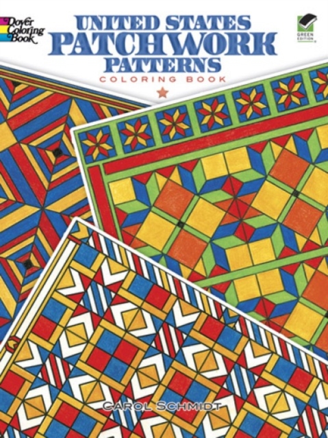 United States Patchwork Patterns Coloring Book, Paperback / softback Book