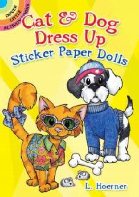 Cat & Dog Dress Up Sticker Paper Dolls, Paperback / softback Book