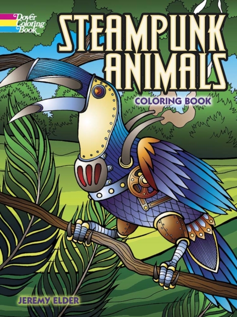 Steampunk Animals Coloring Book, Paperback / softback Book