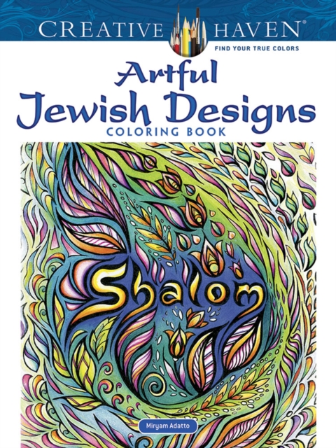 Creative Haven Artful Jewish Designs Coloring Book, Paperback / softback Book